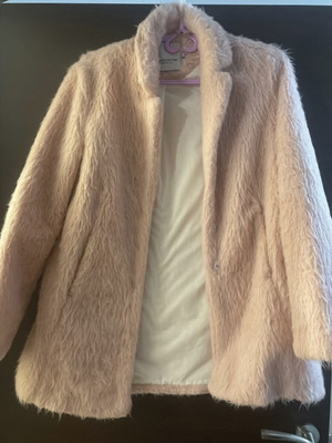 BSB pink soft faux fur like new