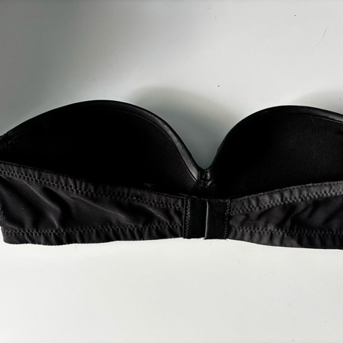 Intimissimi strapless bra 70B black like new with underwire and padding