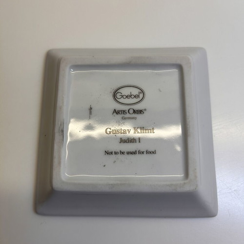 Goebel Artis Orbis Gustav Klimt Ashtray Set unused, 2 pieces