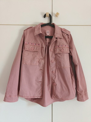 GAP women's cargo shirt, pink apple color, XS