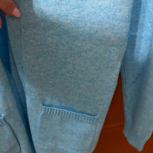 Only cardigan like new, turquoise, size S