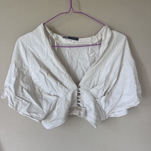 Zara shirt beige like new, size M