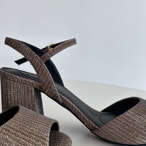 Topshop glitter heels new, size 39, beige gold