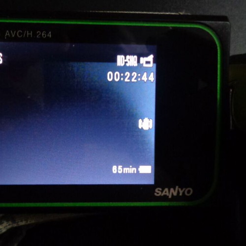 SANYO XACTI VPC-CA9EX Dual Camera HD like new, waterproof digital camera