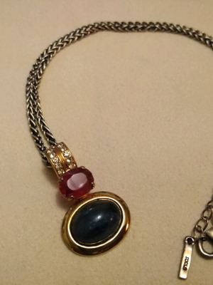 Vintage necklace used with beautiful stones