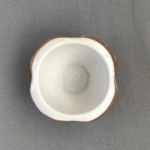 Small Bavarian porcelain bowl used, 1950s vintage