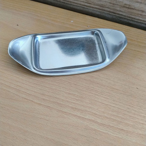 Small metal plate, 22x11 cm