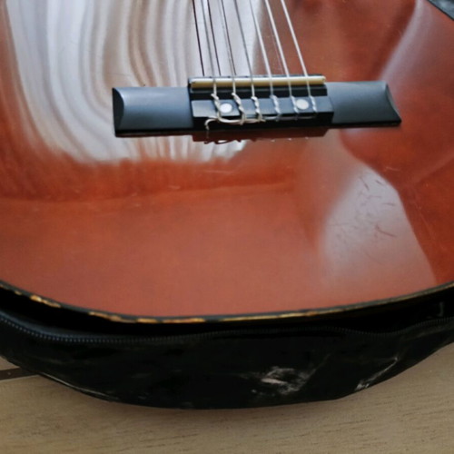 Cortez 3/4 acoustic guitar used with case