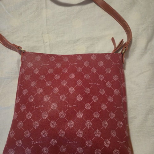 Thiros crossbody bag with olive tree pattern