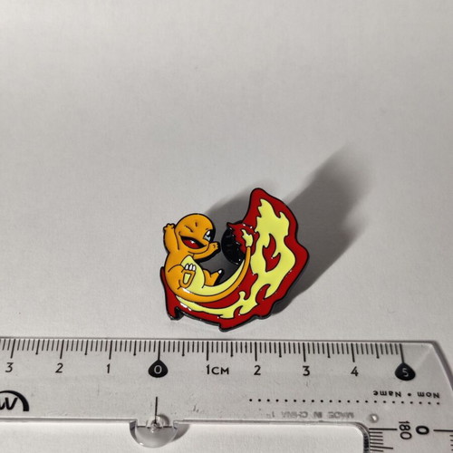 Pokemon Pin Charmander new, hard enamel