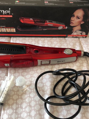 Πρέσα ατμού για τα μαλλιά για ανταλλακτικά με σύριγγες και λαδάκι L’Oréal