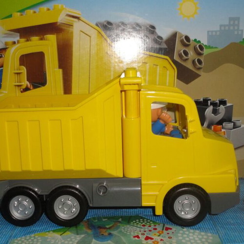 Lego Duplo 5651 Construction Dump Truck like new, rare set