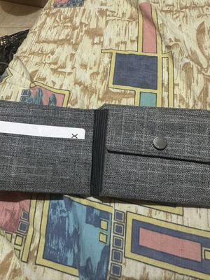 Herschel wallet, grey, lightly used