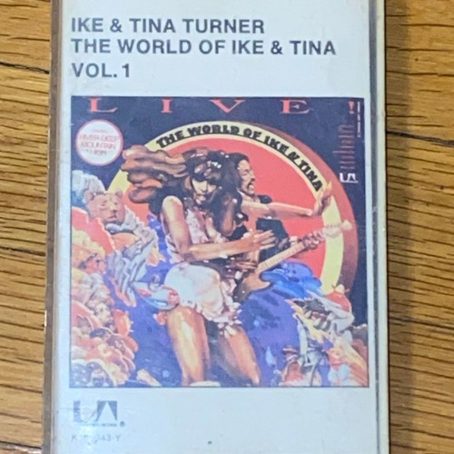 The World Of Ike & Tina Turner cassette from France, R&B / Soul