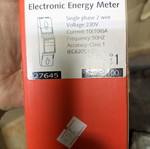 Single-phase rail meter new in box