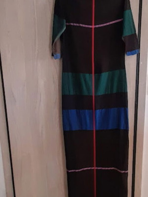 Issey Miyake summer dress size S used, colorful