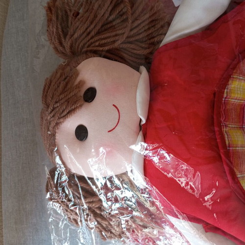 Fabric Hanging Doll Organizer for Children's Room, New