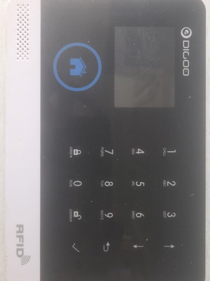 Digoo Alarm Panel wifi gsm, like new