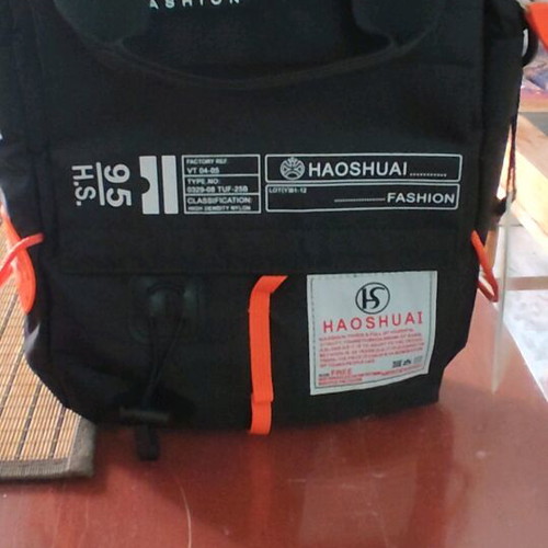 Waterproof shoulder bag new, black