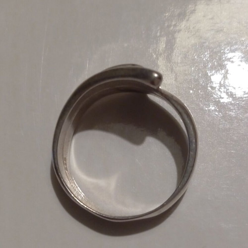 Silver ring 925 like new, size 55-56