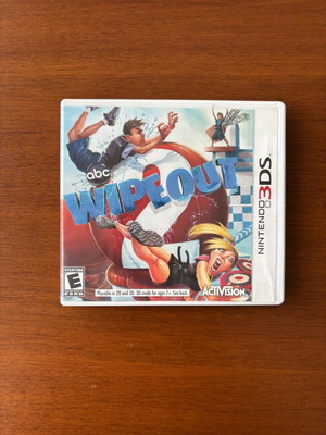 Wipeout Nintendo 3DS (USA) like new, no manual included