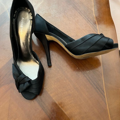 Women's shoes like new size 37.5 with 10 cm heels black