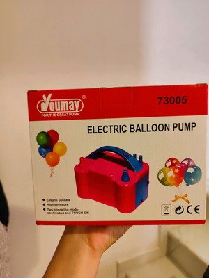Electric balloon pump new with 2 nozzles and high pressure