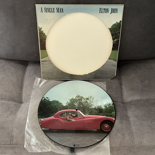 Elton John A Single Man Picture Disc LP used, collectible vinyl
