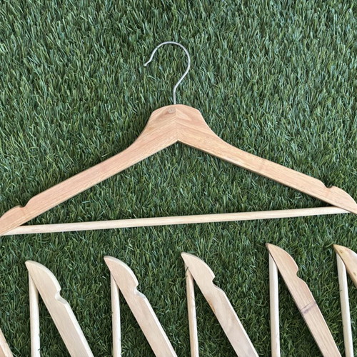 IKEA Bumerang wooden hangers pack of 100 like new