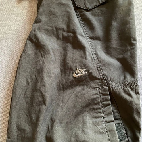 Nike men's wide cargo pants like new, brown