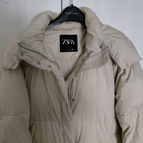 Zara women's jacket used, beige, size XL