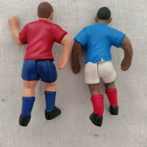 Footballer figures like new, 7 cm, set of 2 pcs