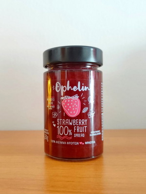 Strawberry Jam without Added Sugar, New, 230g