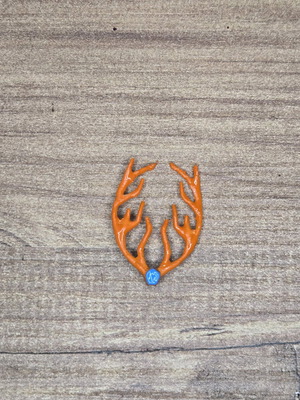 Monster High Isi Antlers Replacement made to order, 3d printed and handpainted