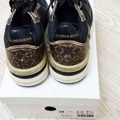 U.S. Polo Assn. Women's Anatomical Sneakers Black new