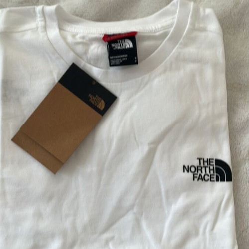 The North Face T-shirt, white, size M