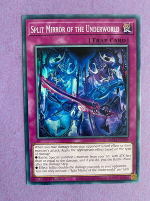 Split Mirror of the Underworld Yu-Gi-Oh Card like new