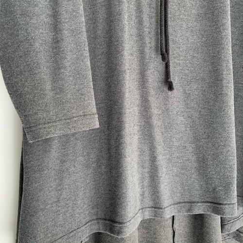 Blouse-dress used, dark gray, size X-XL