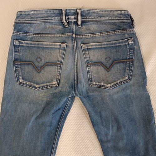 Men's Diesel denim bermuda shorts used, size 31, no stretch