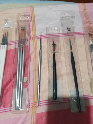 Nail brush set of 10 new