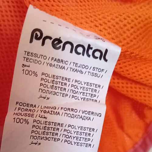 Prénatal baby windbreaker jacket like new, 9-12 months, orange camo