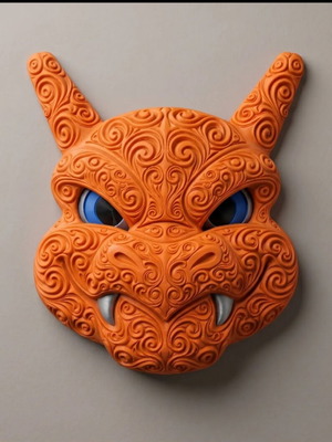 Pokémon Charizard wall art υψηλής ποιότητας