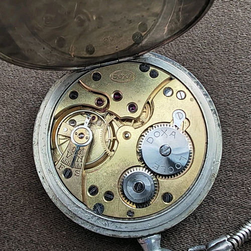 Doxa Anti-magnetique pocket watch used, men's