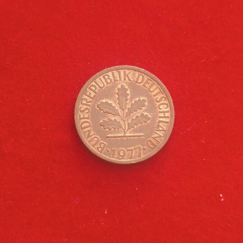 German 1 Pfennig coin used