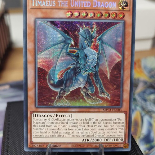 Timaeus the United Dragon Yu-Gi-Oh! card