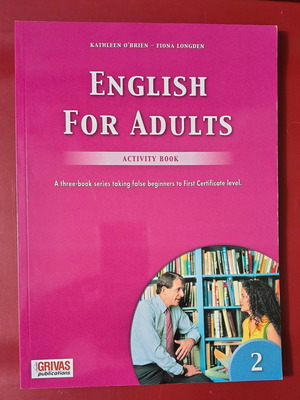 English for Adults 2 complete book set new (Grivas)