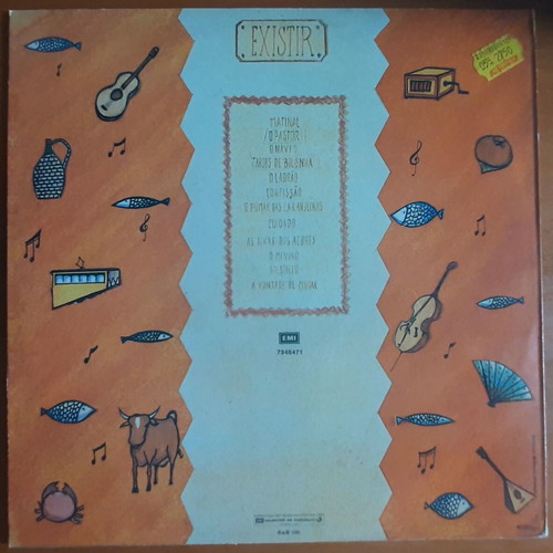 Madredeus Existir vinyl used, authentic Greek edition, 1990