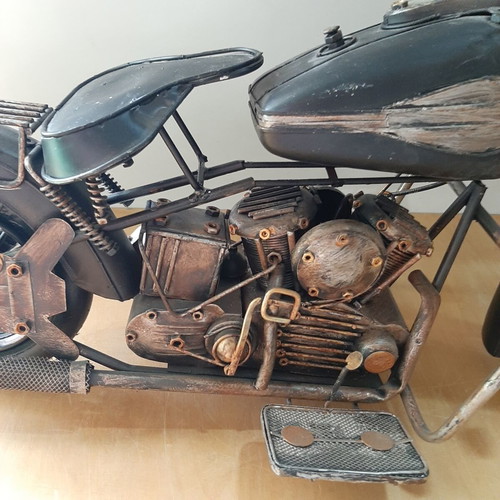 Metal Chopper Style Handmade Motorcycle 55cm used