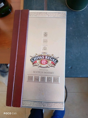 Chivas 12-Year-Old Whisky in Collectible Packaging New
