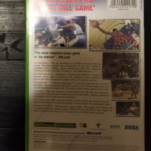ESPN NBA 2K5 Xbox used game